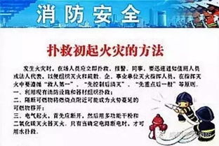 這些消防安全知識(shí)你一定要知道